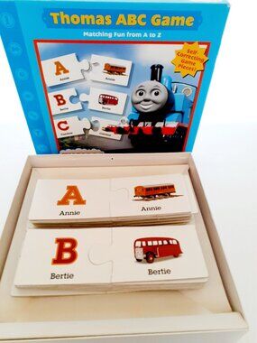 Vintage Thomas & Friends ABC Game Letters Matching Train Briarpatch